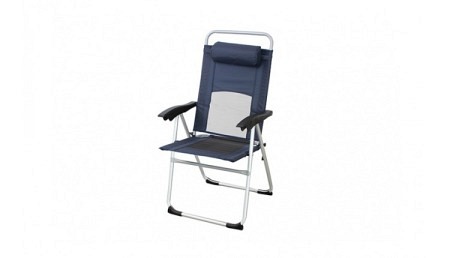 A1 Chaise pliante, chaise de camping bleu